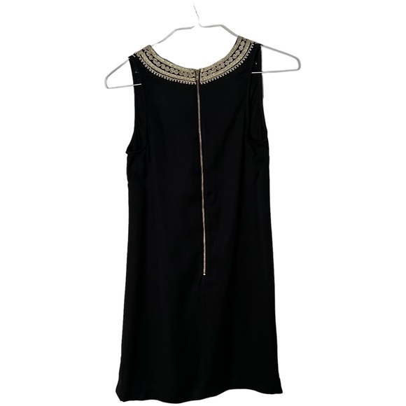 Lilly Pulitzer Carlotta Stretch Shift Dress Tidal Wave 2 Women’s Black 30647 - Picture 3 of 7